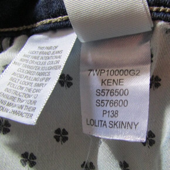 Lucky Brand Lolita Skinny Jeans 8 / 29 - Picture 9 of 11